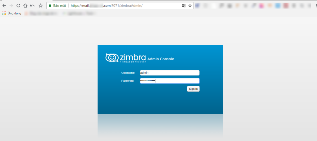 Zimbra Mail Server KTNBS