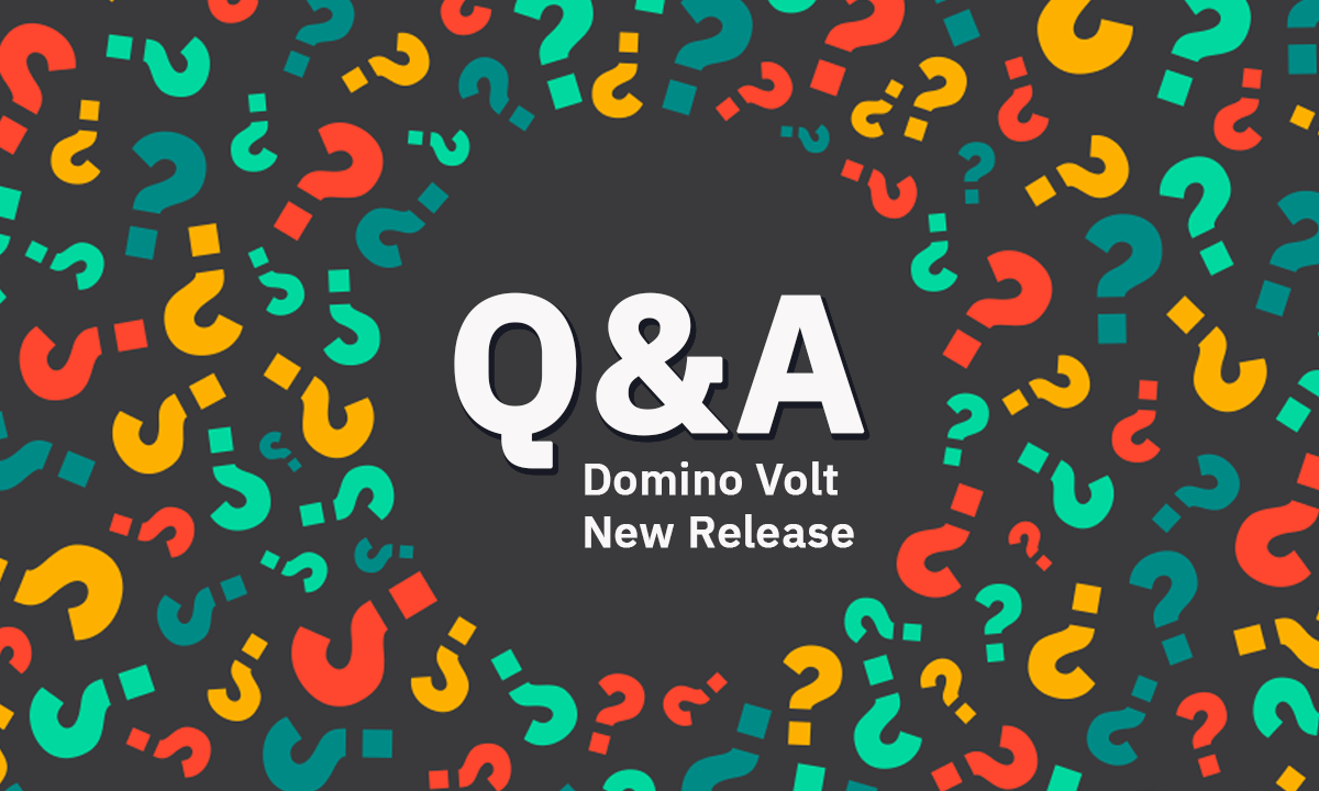QA Domino Volt New Release