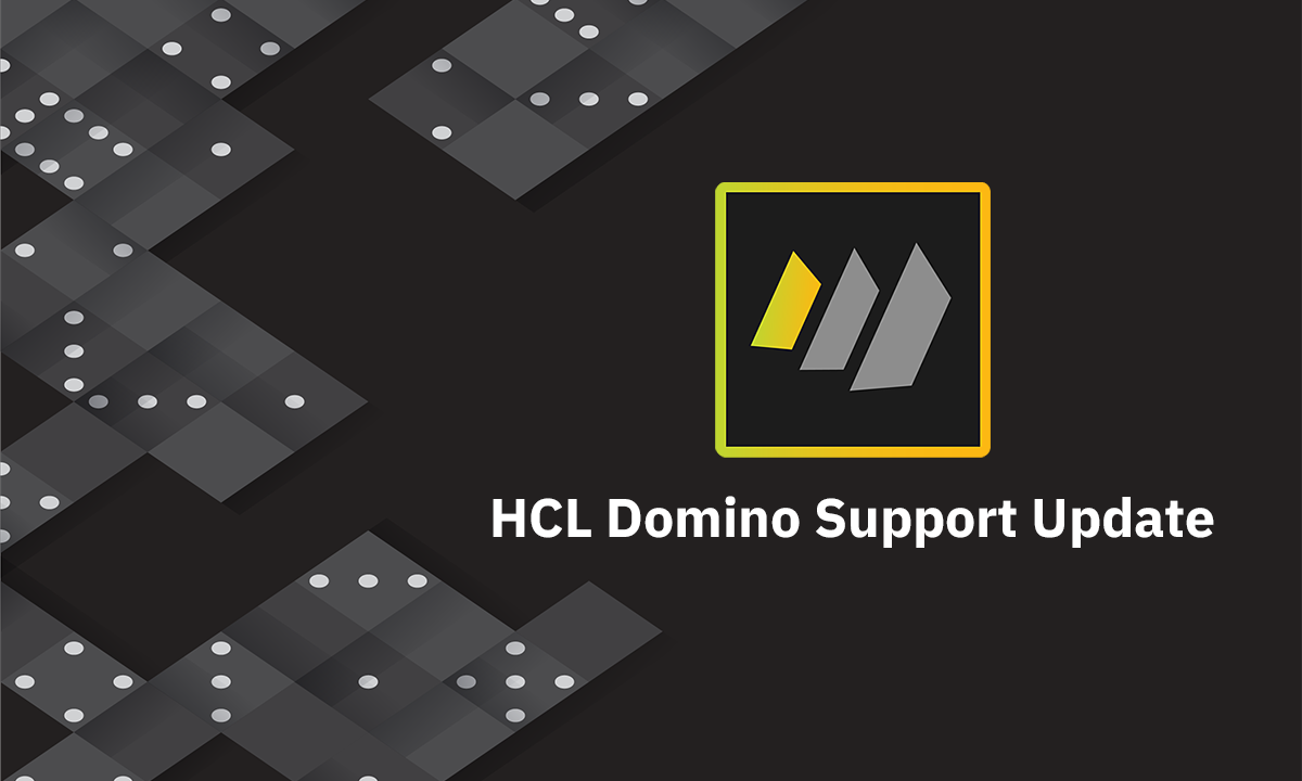 HCL Domino Support Update