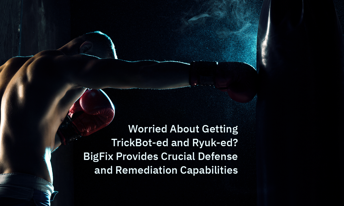 BigFix Provides Remediation