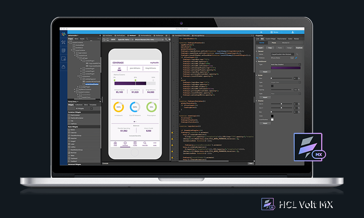 HCL Volt MX features